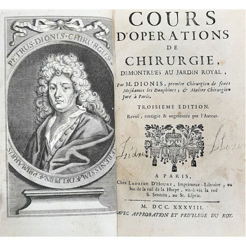 Sub.:24 - Lote: 2011 -  Medicina. DIONIS, M., 