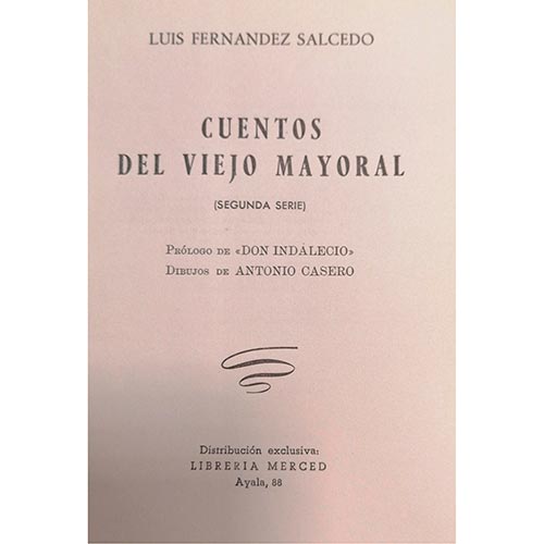 Sub.:25 - Lote: 2059 -  Luis Fern�ndez Salcedo. 