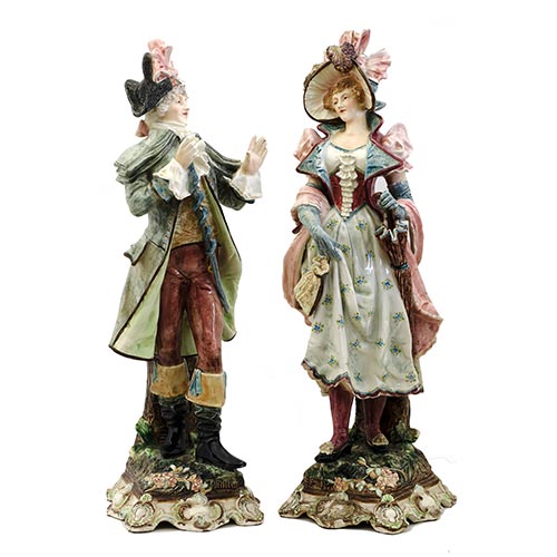 Sub.:25 - Lote: 1301 -  Dama y caballero