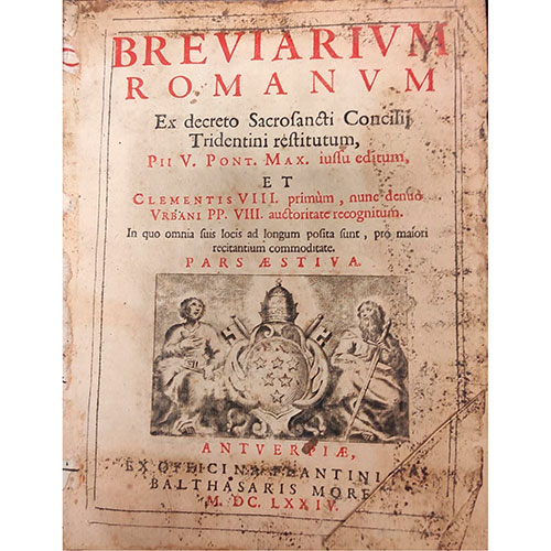 Sub.:27 - Lote: 2014 -  Breviarium Romanum