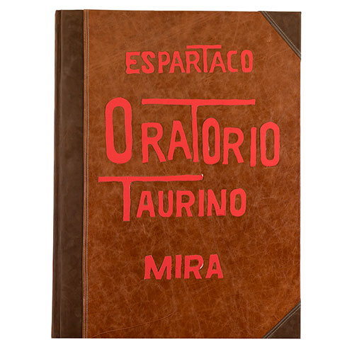 Sub.:27 - Lote: 1043 - VICTOR MIRA (Zaragoza, 1949) Espartaco Taurino