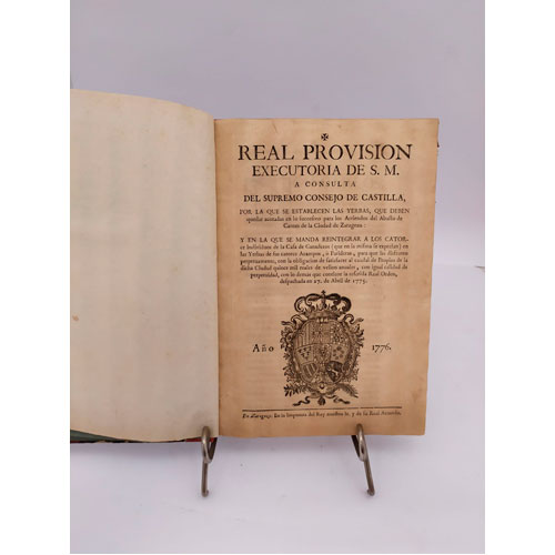 Sub.:28 - Lote: 2002 -  Libro Antiguo. 