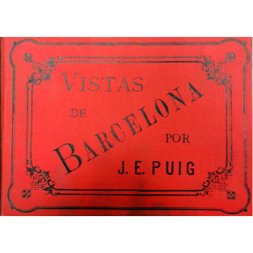 Sub.:28 - Lote: 2033 -  Vistas de Barcelona por J. E. Puig.