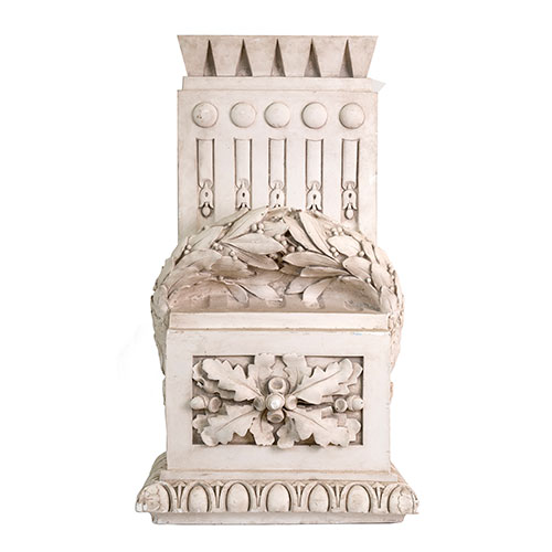 Sub.:28 - Lote: 1335 -  Peana realizada en estuco siguiendo modelos cl�sicos.