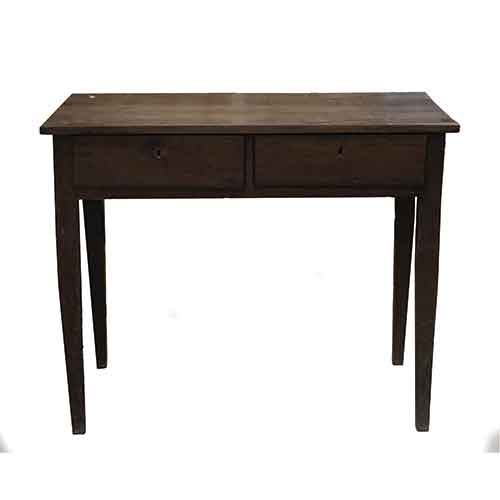 Sub.:28 - Lote: 1324 -  Mesa de comedor con dos cajones en cintura.