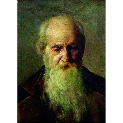 Sub.:28 - Lote: 1063 -  Retrato de hombre con barba