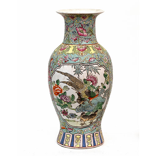 Sub.:29 - Lote: 1205 -  Jarrn en porcelana china, siglo XX
