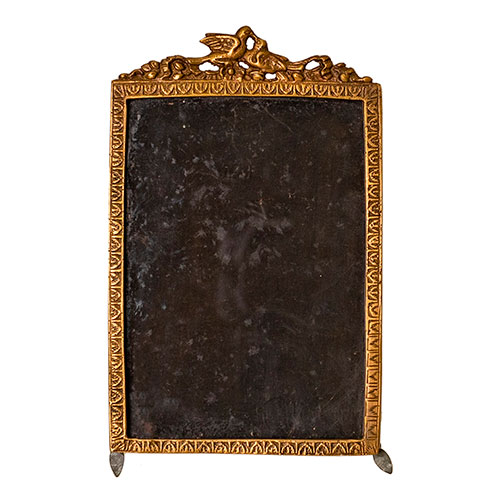 Sub.:29 - Lote: 1369 -  Portarretrato de mesa en bronce