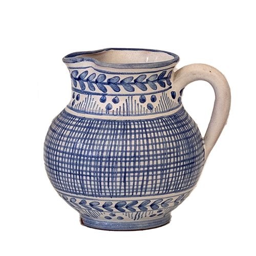 Sub.:29 - Lote: 1360 -  Jarra en cer�mica policromada