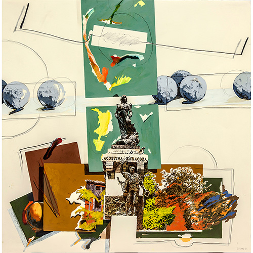 Sub.:3-On - Lote: 241 - JOAQU�N CIGANDA (Pamplona, 1950) Escultura de Agustina de Arag�n