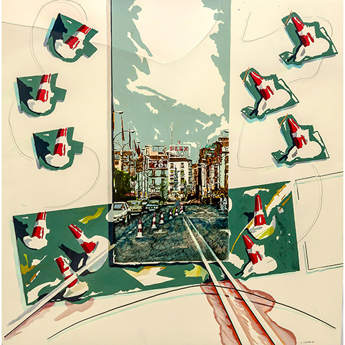 Sub.:3-On - Lote: 247 - JOAQU�N CIGANDA (Pamplona, 1950) Paseo independencia