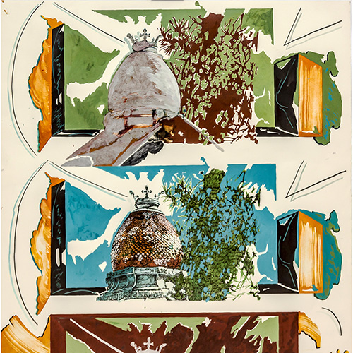 Sub.:3-On - Lote: 246 - JOAQU�N CIGANDA (Pamplona, 1950) Kiosko de la m�sica