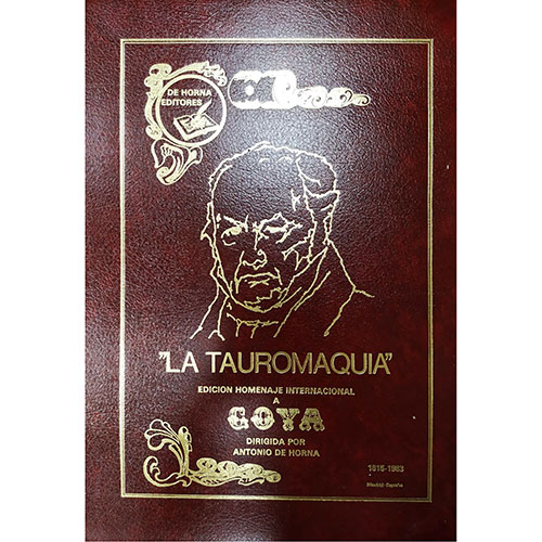Sub.:3-On - Lote: 225 -  Colecci�n de 40 l�minas de la Tauromaquia, edici�n homenaje internacional a Goya 1815-1938 de Antonio de Horna. Con estuche original.