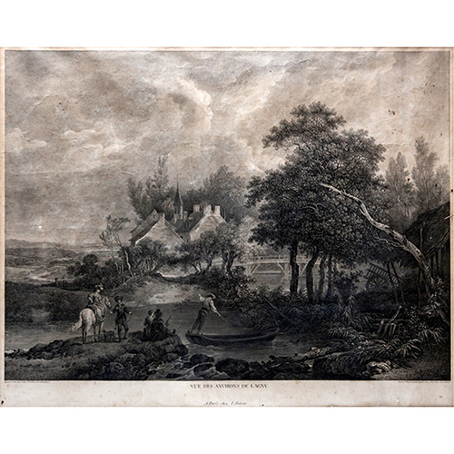 Sub.:3-On - Lote: 274 -  Grabado de Le prince. Enmarcado.