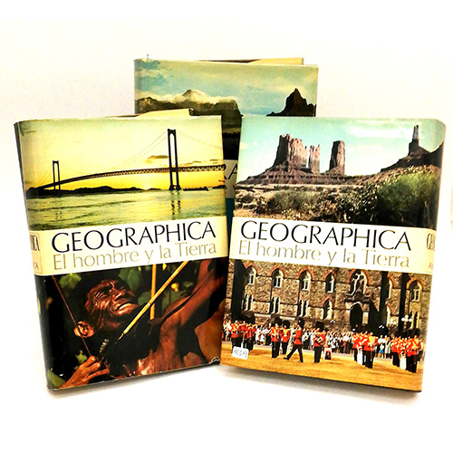 Sub.:3-On - Lote: 2134 -  Lote Colecci�n Geographica. El hombre y la tierra (vol�menes I-IX)