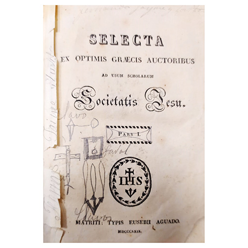 Sub.:3-On - Lote: 2178 -  Selecta Ex Optimis Graecis Auctoribus