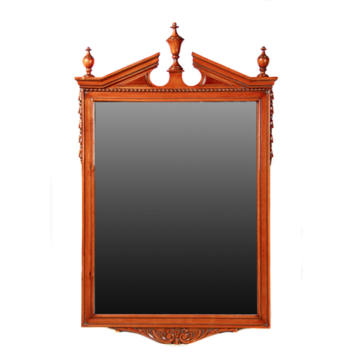 Sub.:3-On - Lote: 162 -  Espejo estilo neocl�sico. En madera patinada