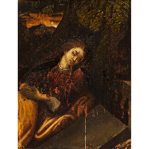 Sub.:30 - Lote: 118 - ESCUELA ESPA�OLA, FINALES DEL S.XVII Magdalena penitente