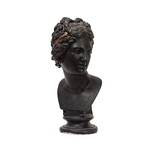 Sub.:30 - Lote: 347 -  Busto de Venus en escayola patinada.