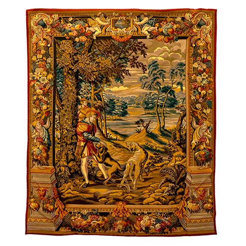 Sub.:30 - Lote: 304 -  Tapiz de caza