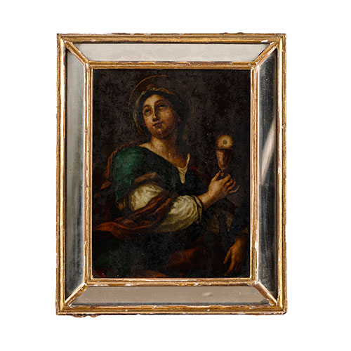 Sub.:30 - Lote: 125 -  Santa con c�liz