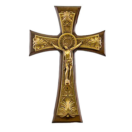 Sub.:30 - Lote: 306 -  Crucifijo en bronce