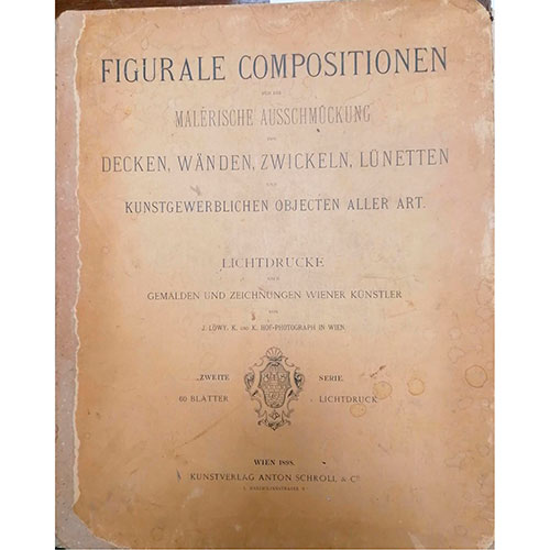 Sub.:31 - Lote: 1056 -  Figurale Compositionen für die Malerische Ausschmückung von Decken, Wänden, Zwickeln, Lünetten und Kunstgewerblichen Objecten Aller Art