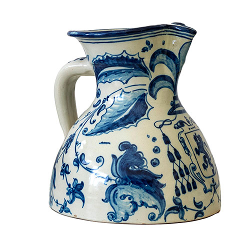 Sub.:31 - Lote: 131 -  Jarra vinatera en cer�mica de Talavera