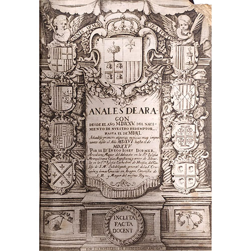 Sub.:32 - Lote: 2023 -  Anales de Arag�n. Desde el a�o 1525 del nacimiento de Nuestro Redemptor hasta el de 1540