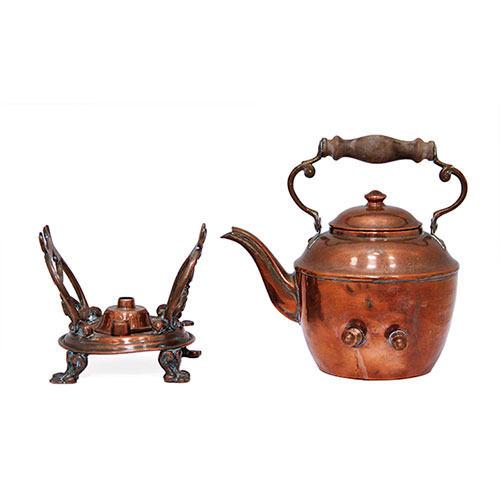Sub.:32 - Lote: 1362 -  Samovar en cobre