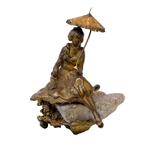 Sub.:32 - Lote: 1355 -  Dama con 