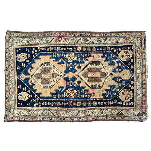 Sub.:32 - Lote: 1283 -  Alfombra oriental en lana