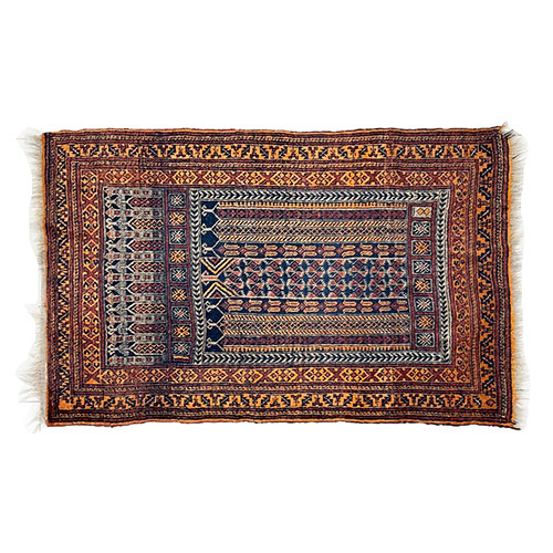 Sub.:32 - Lote: 1284 -  Alfombra oriental en lana.