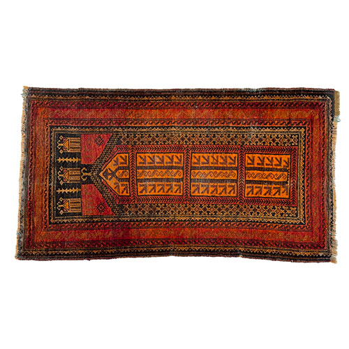 Sub.:32 - Lote: 1285 -  Alfombra oriental en lana