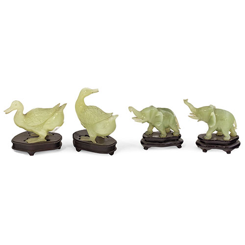 Sub.:32 - Lote: 1349 -  Elefantes y patos