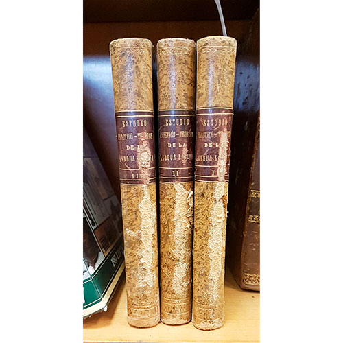 Sub.:32 - Lote: 2015 -  Lengua. ALBERICIO Y AZAGRA, I. 