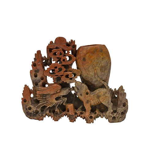 Sub.:33 - Lote: 1432 -  Escena mitol�gica oriental