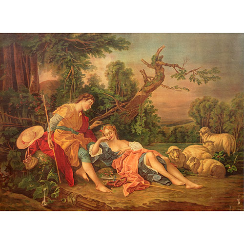 Sub.:33 - Lote: 1419 -  Escena buc�lica