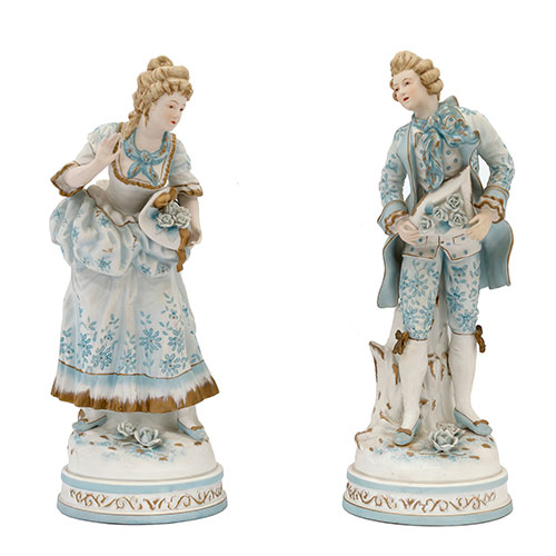 Sub.:33 - Lote: 1342 -  Dama y caballero