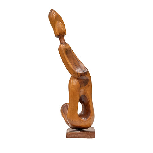 Sub.:33 - Lote: 234 - GABINO CAMPUSANO Escultura en madera