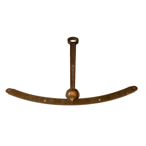 Sub.:33 - Lote: 1369 -  Inclin�metro en bronce