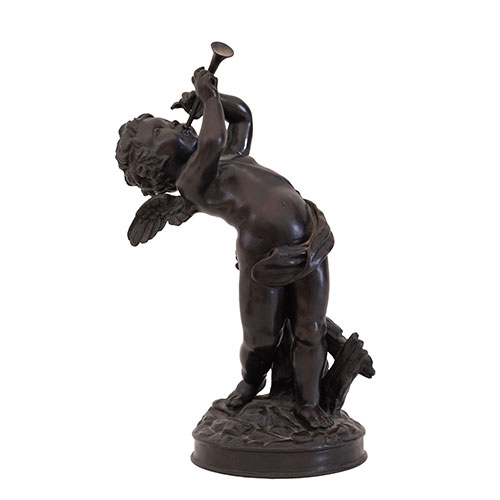 Sub.:33 - Lote: 222 - CHARLES GREMION S. XIX - XX �ngel con trompeta