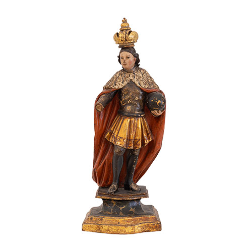 Sub.:33 - Lote: 306 - ESCUELA SEVILLANA S. XVIII Fernando III el Santo