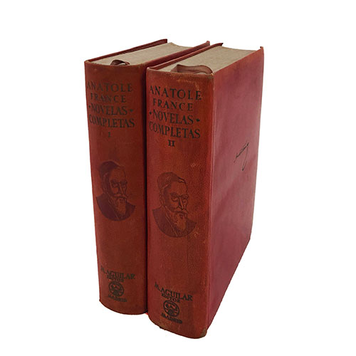Sub.:33 - Lote: 2105 -  ANATOLE FRANCE. Novelas completas