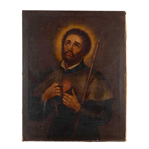 Sub.:34 - Lote: 116 - ESCUELA ESPA�OLA S. XVIII San Francisco Javier