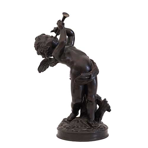 Sub.:34 - Lote: 191 - CHARLES GREMION S. XIX - XX �ngel con trompeta