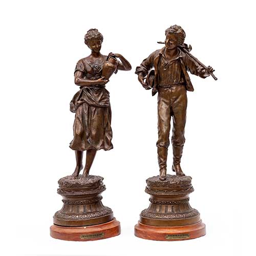 Sub.:34 - Lote: 267 -  Rencontre a la source