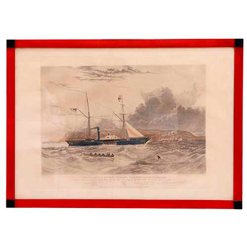 Sub.:35 - Lote: 346 -  Grabado Barco