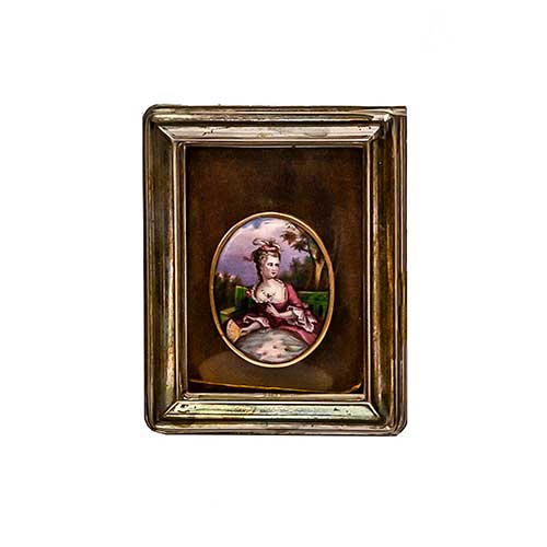 Sub.:36 - Lote: 184 -  Dama con abanico