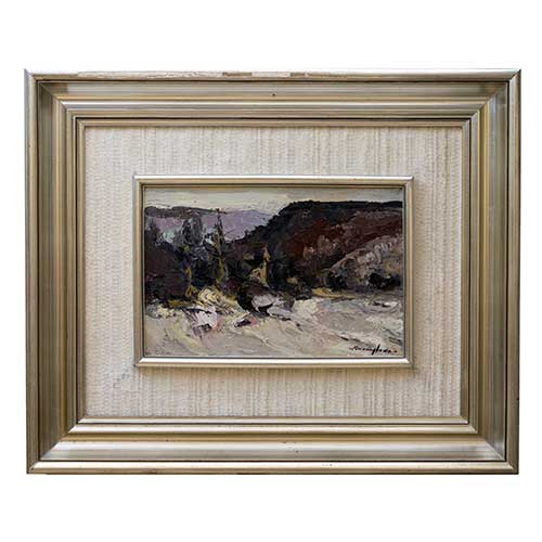 Sub.:36 - Lote: 40 - MARTN RUIZANGLADA (Milmarcos, 1929 - Zaragoza, 2001) Paisajes de montaas